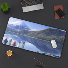 Load image into Gallery viewer, Laid-Back Camp Mouse Pad (Desk Mat) On Desk