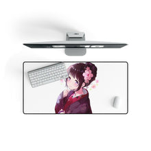 Load image into Gallery viewer, Eru Chitanda In Kimono Mouse Pad (Desk Mat) On Desk