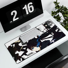 Load image into Gallery viewer, Black Rock Shooter Mouse Pad (Desk Mat)