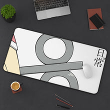 Load image into Gallery viewer, Nichijō Mouse Pad (Desk Mat) On Desk