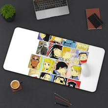 Load image into Gallery viewer, Anime FullMetal Alchemist Mouse Pad (Desk Mat) On Desk
