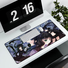 Load image into Gallery viewer, Black Rock Shooter Mouse Pad (Desk Mat)