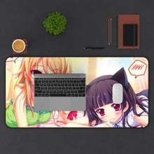 Load image into Gallery viewer, Oreimo Kirino Kousaka Mouse Pad (Desk Mat) With Laptop