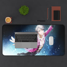 Load image into Gallery viewer, Yuri!!! On Ice Victor Nikiforov Mouse Pad (Desk Mat) With Laptop