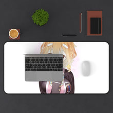 Load image into Gallery viewer, Masamune-kun's Revenge Yoshino Koiwai Mouse Pad (Desk Mat) With Laptop