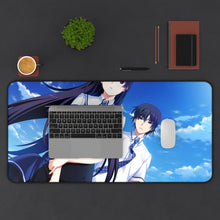 Load image into Gallery viewer, Grisaia (Series) Mouse Pad (Desk Mat) With Laptop