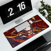 Load image into Gallery viewer, Megumin Mouse Pad (Desk Mat) With Laptop