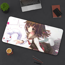 Load image into Gallery viewer, Monogatari (Series) Mouse Pad (Desk Mat) On Desk
