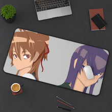 Load image into Gallery viewer, Highschool Of The Dead Mouse Pad (Desk Mat) On Desk