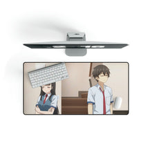 Load image into Gallery viewer, Yume and Mizuto siblings quarrel Mouse Pad (Desk Mat)