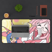 Load image into Gallery viewer, Lucky Star Mouse Pad (Desk Mat) With Laptop