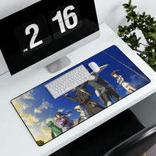 Load image into Gallery viewer, Is It Wrong to Try to Pick Up Girls in a Dungeon? Bell Cranel, Hestia, Liliruca Arde, Yamato Mikoto, Welf Crozzo Mouse Pad (Desk Mat) With Laptop