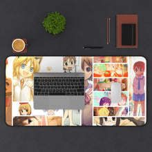 Load image into Gallery viewer, Nichijō Mouse Pad (Desk Mat) With Laptop