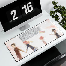 Load image into Gallery viewer, Koe No Katachi Shouko Nishimiya Mouse Pad (Desk Mat) With Laptop