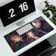 Load image into Gallery viewer, Demon Slayer, Kimetsu no Yaiba, Tanjiro, Nezuko, Muzan, Mouse Pad (Desk Mat)