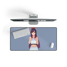 Load image into Gallery viewer, Anime Girl Mouse Pad (Desk Mat) On Desk