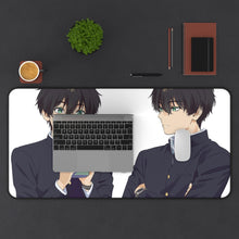 Load image into Gallery viewer, Hyouka Mouse Pad (Desk Mat) With Laptop
