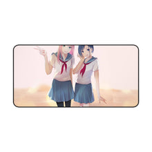 Load image into Gallery viewer, Zer Two and Ichigo Mouse Pad (Desk Mat)