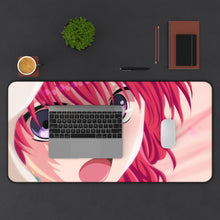 Load image into Gallery viewer, Yona Of The Dawn Mouse Pad (Desk Mat) With Laptop