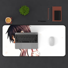 Load image into Gallery viewer, Sword Art Online Kazuto Kirigaya Mouse Pad (Desk Mat) With Laptop