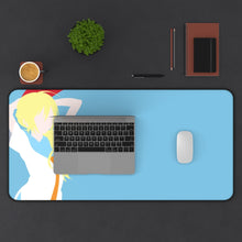 Load image into Gallery viewer, Nisekoi Chitoge Kirisaki Mouse Pad (Desk Mat) With Laptop
