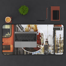 Load image into Gallery viewer, Edward Elric Mouse Pad (Desk Mat) With Laptop