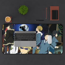 Load image into Gallery viewer, Durarara!! Izaya Orihara, Shizuo Heiwajima, Celty Sturluson, Masaomi Kida, Anri Sonohara Mouse Pad (Desk Mat) With Laptop