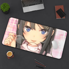 Load image into Gallery viewer, Rascal Does Not Dream Of Bunny Girl Senpai Mouse Pad (Desk Mat) On Desk