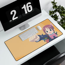 Load image into Gallery viewer, Gakuen Utopia Manabi Straight Mouse Pad (Desk Mat) With Laptop