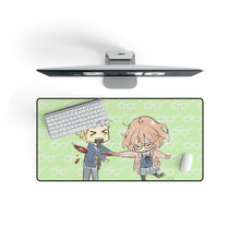 Load image into Gallery viewer, Beyond the Boundary Mouse Pad (Desk Mat) On Desk