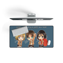 Load image into Gallery viewer, Anime Attack On Titan Mouse Pad (Desk Mat)