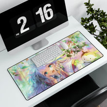 Load image into Gallery viewer, Anime Girl Mouse Pad (Desk Mat) With Laptop