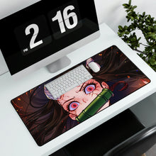 Load image into Gallery viewer, Nezuko, Demon Form, Transformation, (Kimetsu no Yaiba), Mouse Pad (Desk Mat)