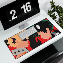 Load image into Gallery viewer, My Hero Academia Izuku Midoriya, Katsuki Bakugou Mouse Pad (Desk Mat) With Laptop