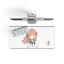 Load image into Gallery viewer, Koe No Katachi Mouse Pad (Desk Mat) On Desk