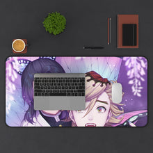Load image into Gallery viewer, Demon Slayer: Kimetsu No Yaiba Mouse Pad (Desk Mat) With Laptop
