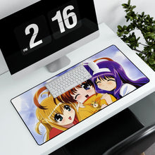 Load image into Gallery viewer, Magical Girl Lyrical Nanoha Mouse Pad (Desk Mat) With Laptop
