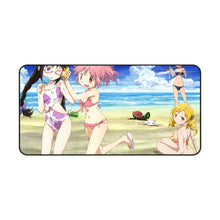 Load image into Gallery viewer, Puella Magi Madoka Magica Homura Akemi, Madoka Kaname, Sayaka Miki, Mami Tomoe, Kyuubey Mouse Pad (Desk Mat)