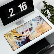 Load image into Gallery viewer, Anime One-Punch Man Mouse Pad (Desk Mat) With Laptop