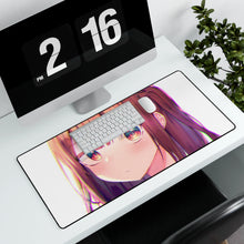 Load image into Gallery viewer, Anime Girl Mouse Pad (Desk Mat) With Laptop