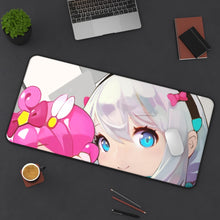 Load image into Gallery viewer, EroManga-Sensei Mouse Pad (Desk Mat) On Desk