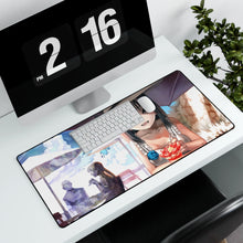 Load image into Gallery viewer, Anime Girl Mouse Pad (Desk Mat) With Laptop
