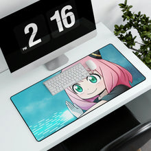 Load image into Gallery viewer, Anya Forger Ultra Beam (Ultraman) Mouse Pad (Desk Mat)