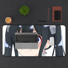 Load image into Gallery viewer, Is It Wrong To Try To Pick Up Girls In A Dungeon? Mouse Pad (Desk Mat) With Laptop