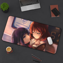 Load image into Gallery viewer, Sound! Euphonium Kumiko Oumae, Reina Kousaka Mouse Pad (Desk Mat) On Desk
