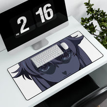Load image into Gallery viewer, Mirai Nikki Yuno Gasai Mouse Pad (Desk Mat) With Laptop