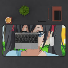 Load image into Gallery viewer, Yukinoshita Yukino Mouse Pad (Desk Mat) With Laptop