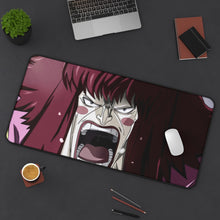 Load image into Gallery viewer, Kurozumi Kanjuro Mouse Pad (Desk Mat) With Laptop