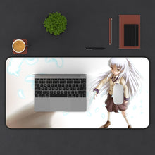 Load image into Gallery viewer, Angel Beats! Kanade Tachibana Mouse Pad (Desk Mat) With Laptop