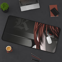 Load image into Gallery viewer, Death Note Light Yagami Mouse Pad (Desk Mat) On Desk